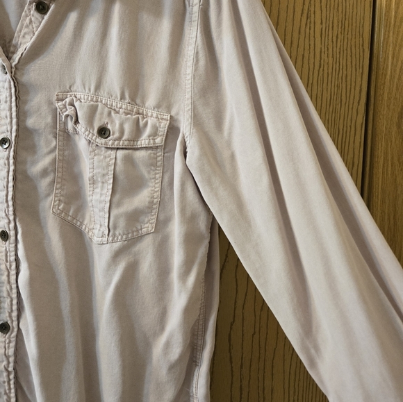 American Eagle Dusty Pink Longsleeve Coverup sz M - Picture 4 of 8